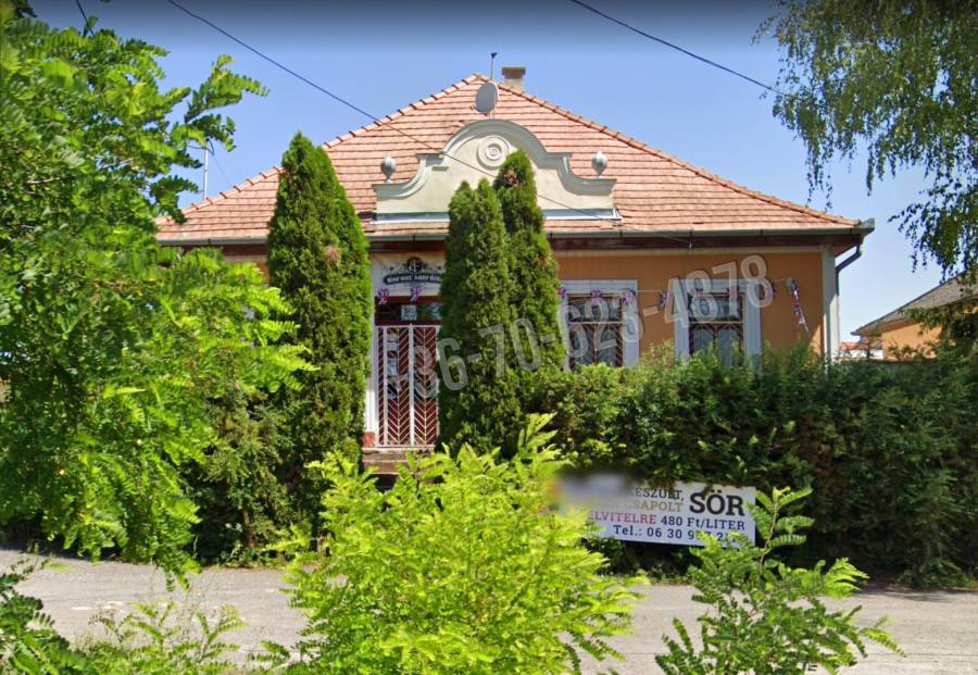 eladó vendéglátás, Domony